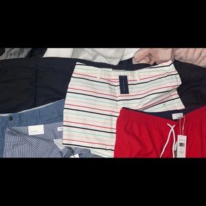 Calvin Klien, Tommy Hilfiger & Lacoste shorts